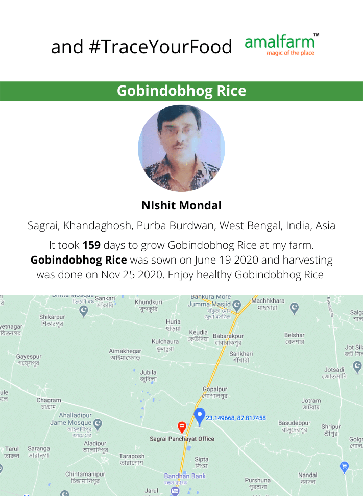 Gobindobhog Rice Traceability